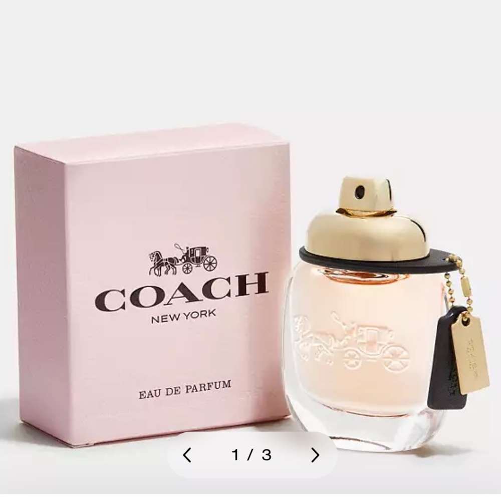 Coach New York with Gold and Silver Accent Tags 1.7 fl oz